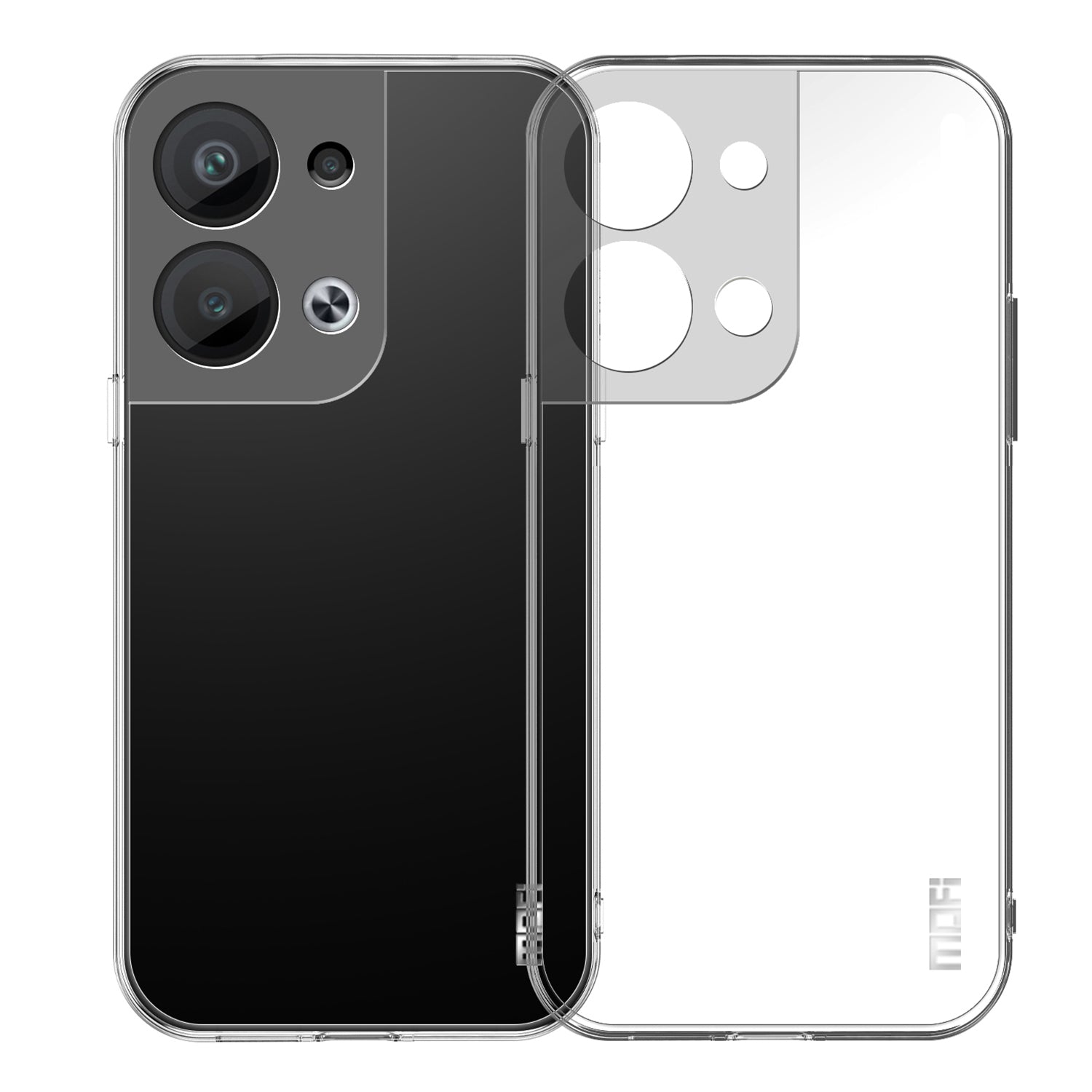 MOFI Back Shell for Oppo Reno9 Pro 5G Shock-absorbing TPU Phone Case High Transparency Protective Cover MOFI Back Shell for Oppo Reno9 Pro 5G Shock-absorbing TPU Phone Case High Transparency Protective Cover
